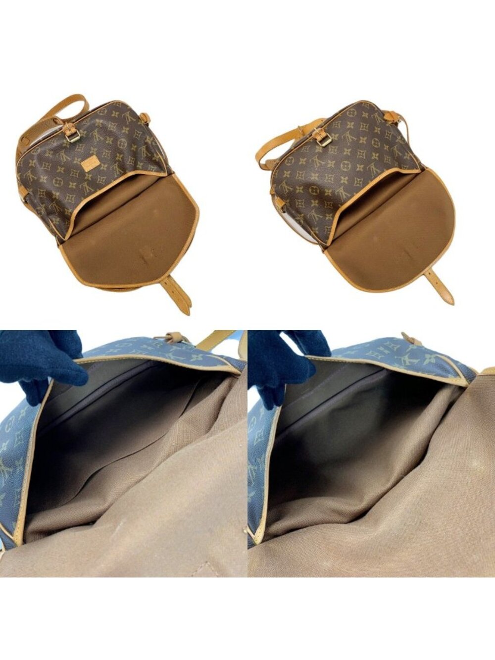 Louis Vuitton Monogram Saumur - Picture 6 of 9